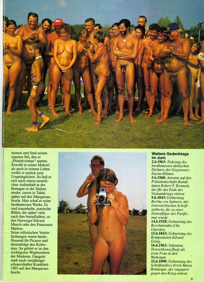 Jung und Frei Nr.61 - naturism in nature photo magazine