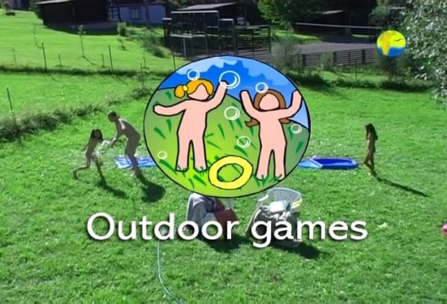 Naturist Freedom - family nudism - Outdoor games