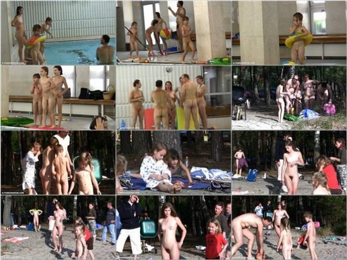 Collection of the best moments of nudist naked recreation and sports - Purenudism video